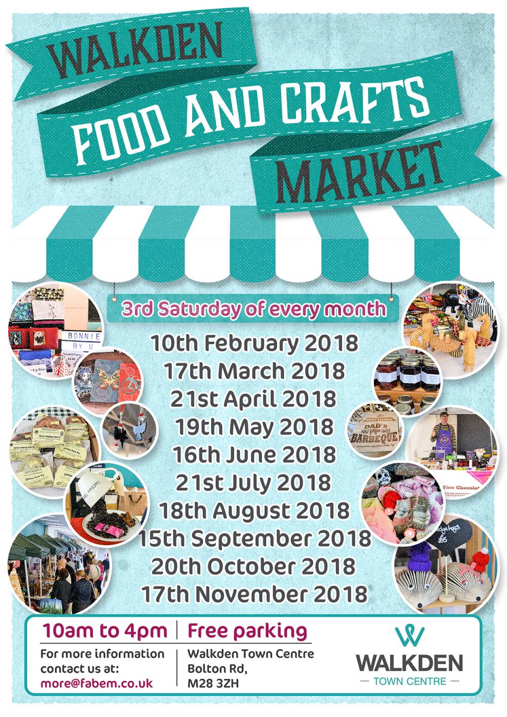 Walkden Food and Crafts Market Dates 2018