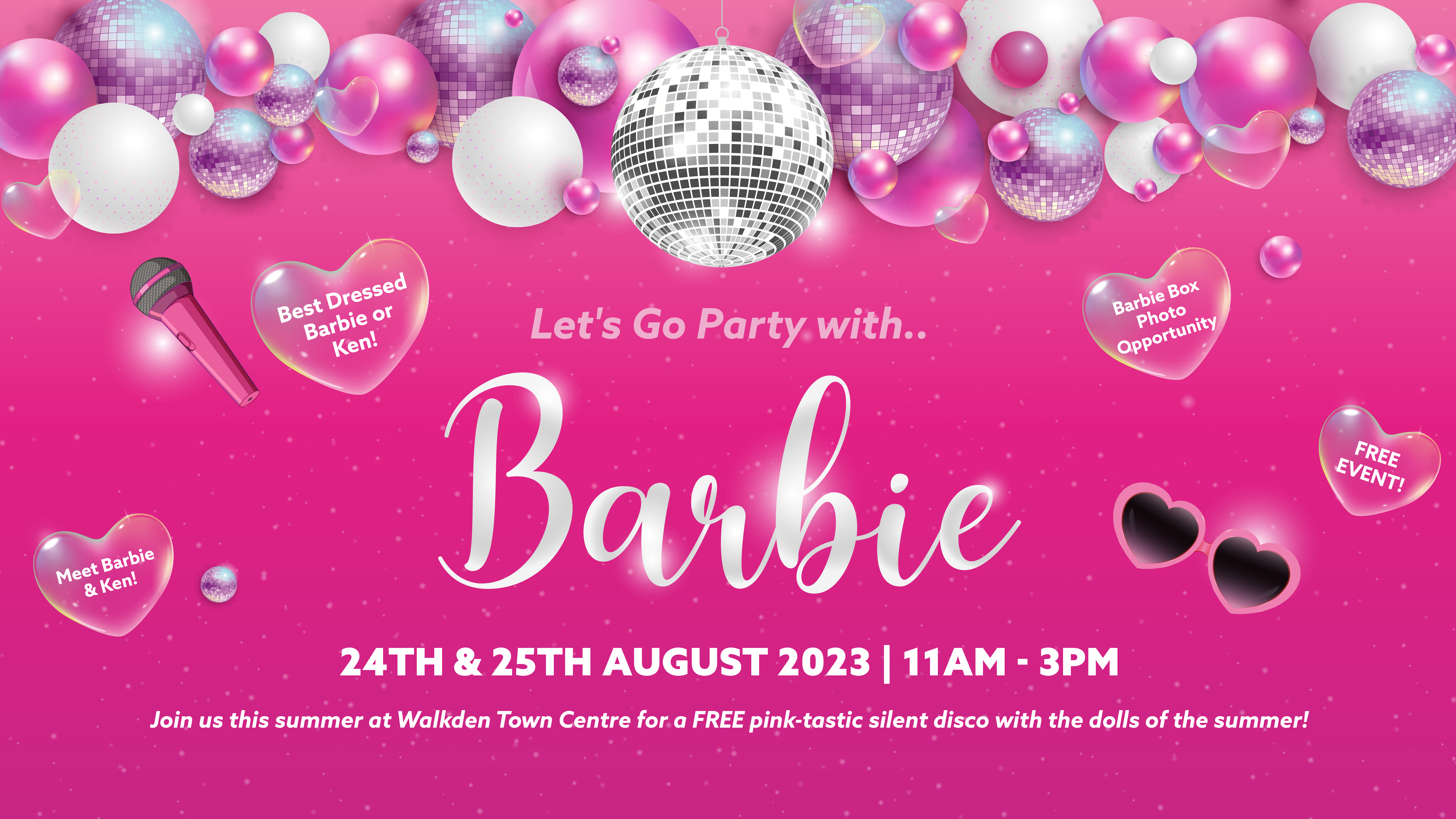 Let’s Go Party With Barbie – A FREE Event!
