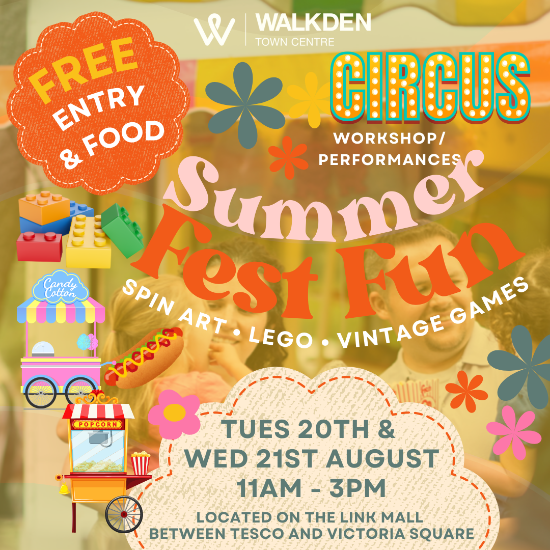 Walkden Town Centre Summer Fest Fun