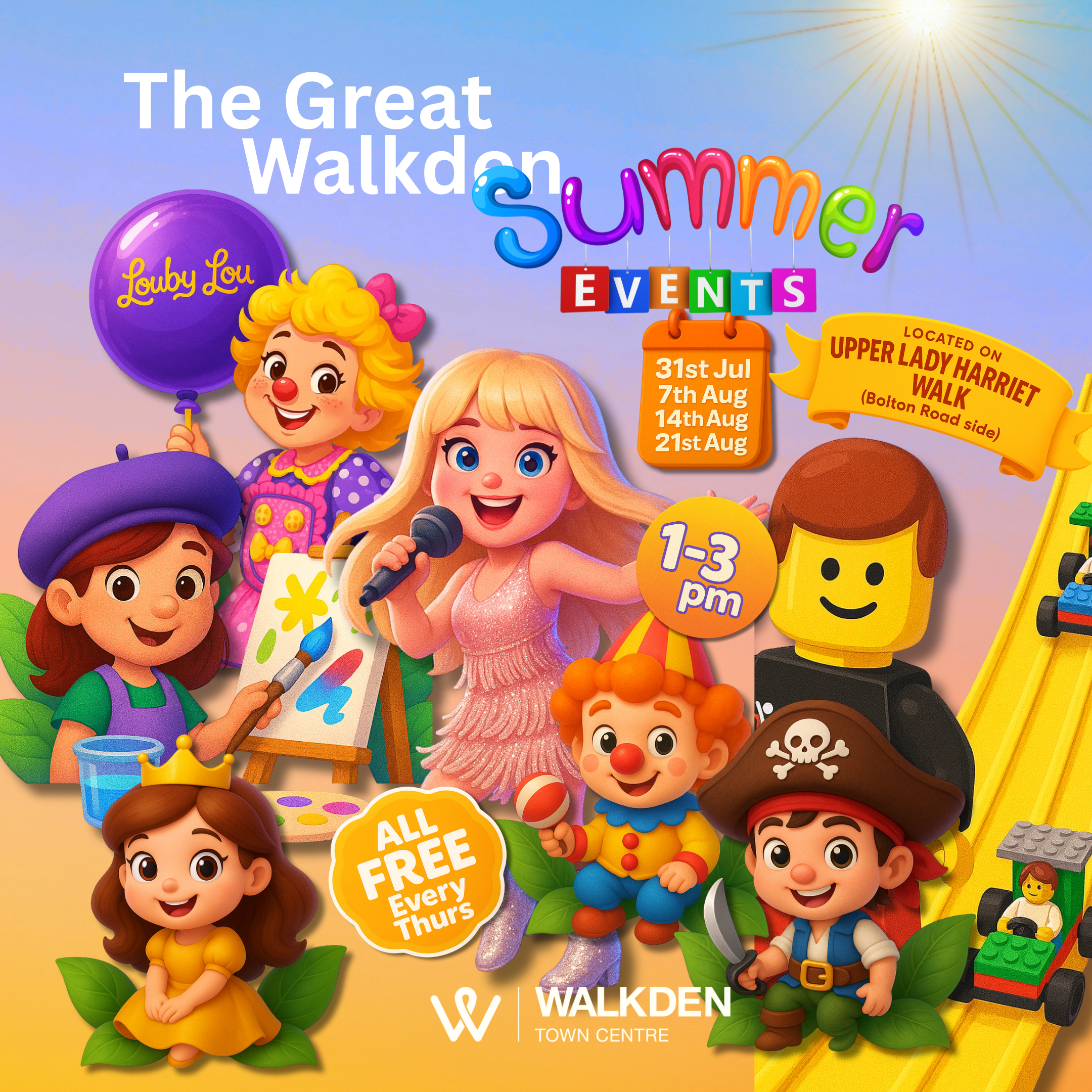 ☀️ The Great Walkden Summer Events, Free Family Fun Every Thursday