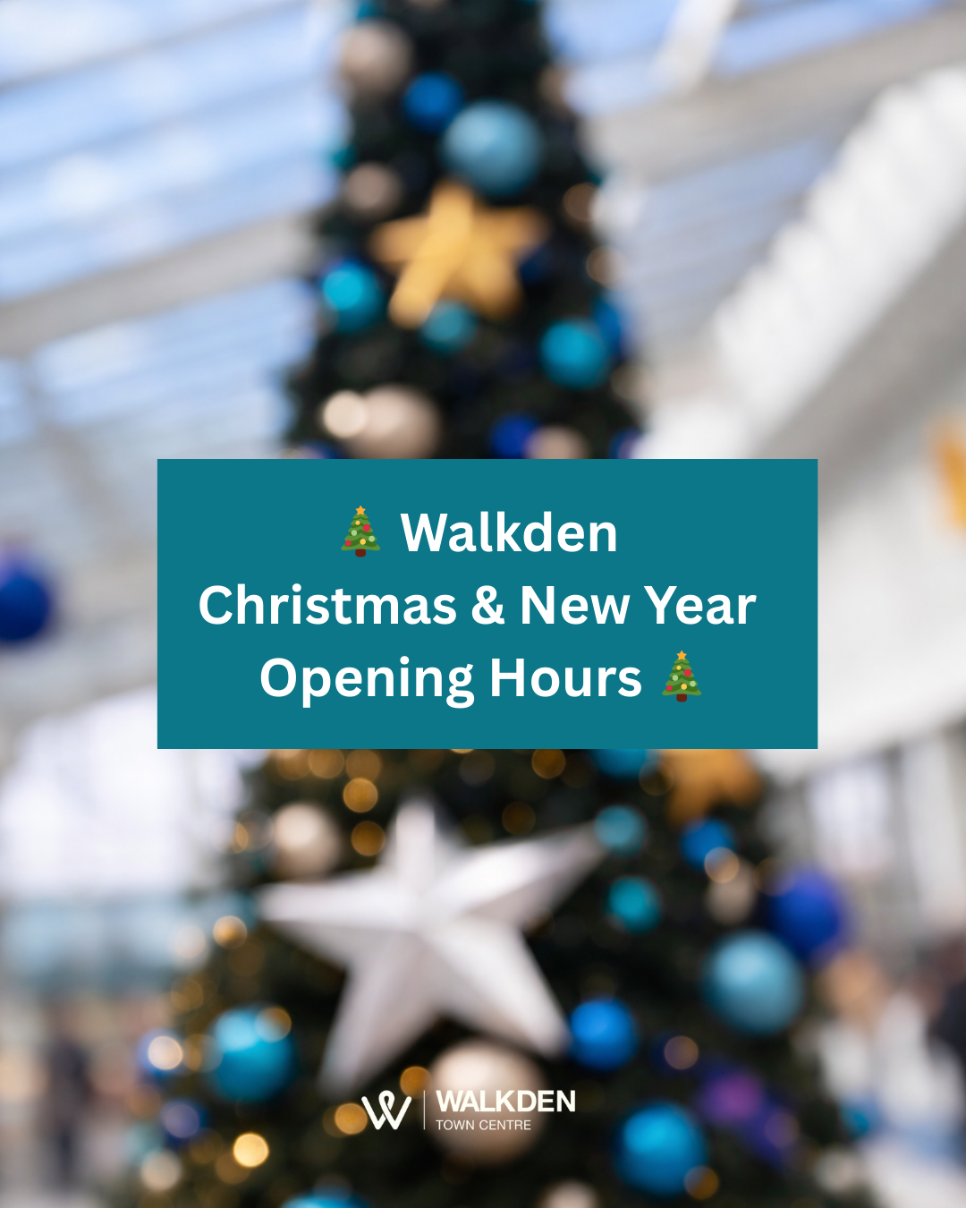 π Walkden Festive Opening Hours 2025 – 2026 π