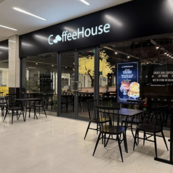 The Coffee House café inside Ellesmere Shopping Centre in Walkden