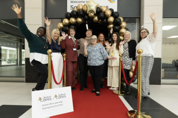 Bolton Cares team opening new office and training centre at Ellesmere Shopping Centre in Walkden