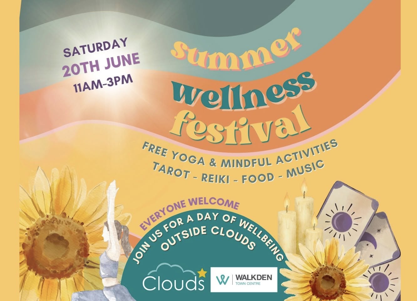 Celebrate the Clouds Summer Solstice at Walkden Town Centre – 20th June, 11-3pm